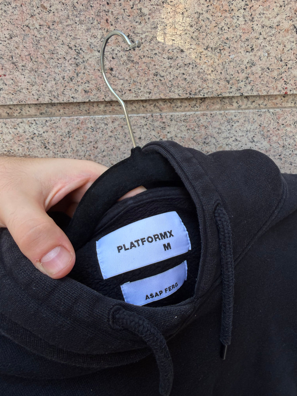 Asap Freg X Platformx Hoodie Worldwide Black - M (USED)
