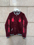 A Bathing Ape Bape Varsity Bomber Jacket - L (USED)