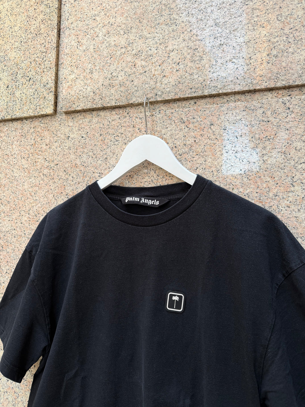Palm Angels Black Mini Patch T-Shirt - M (USED)