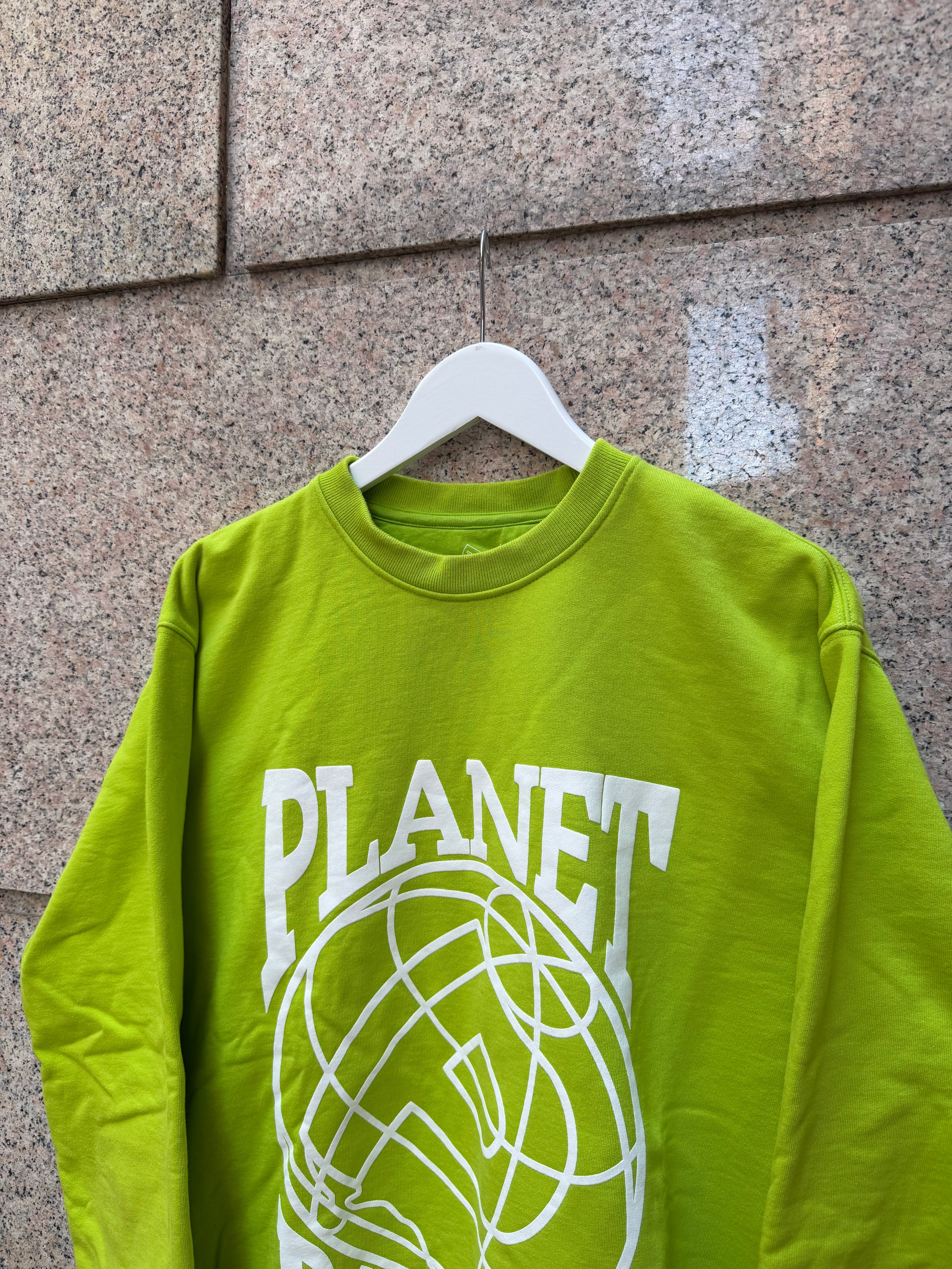 Palace Crewneck Planet Green - L (USED)