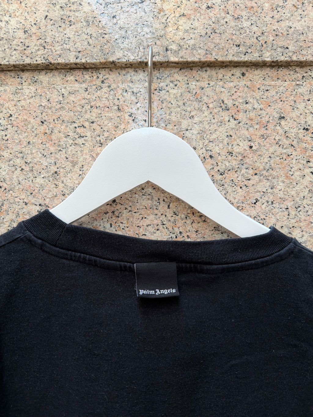 Palm Angels Black Mini Patch T-Shirt - M (USED)
