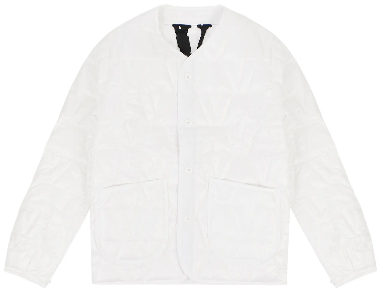 Vlone Quilted Jacket 'White'
