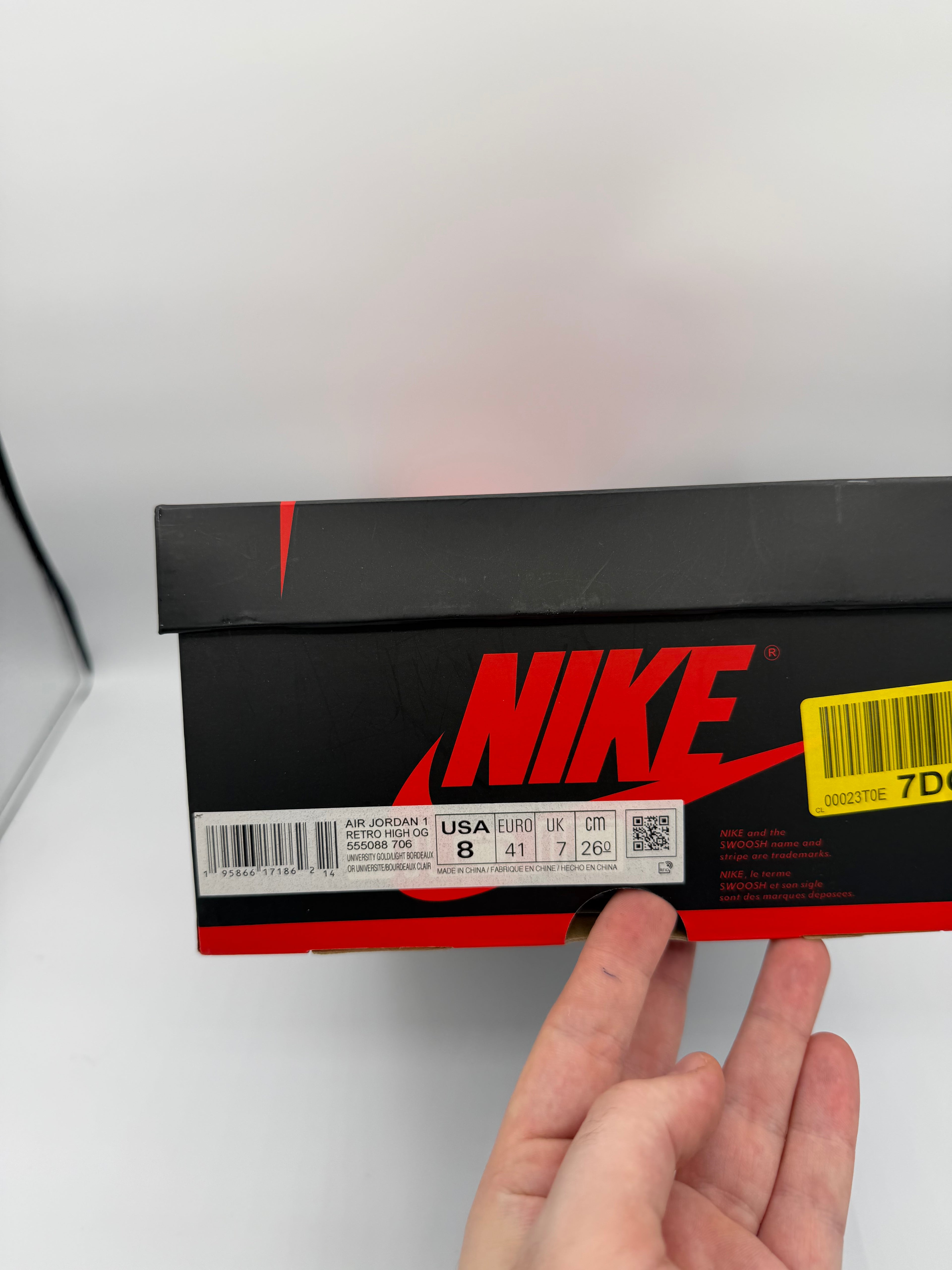 Jordan 1 High Brotherood - 41Eu (USED)