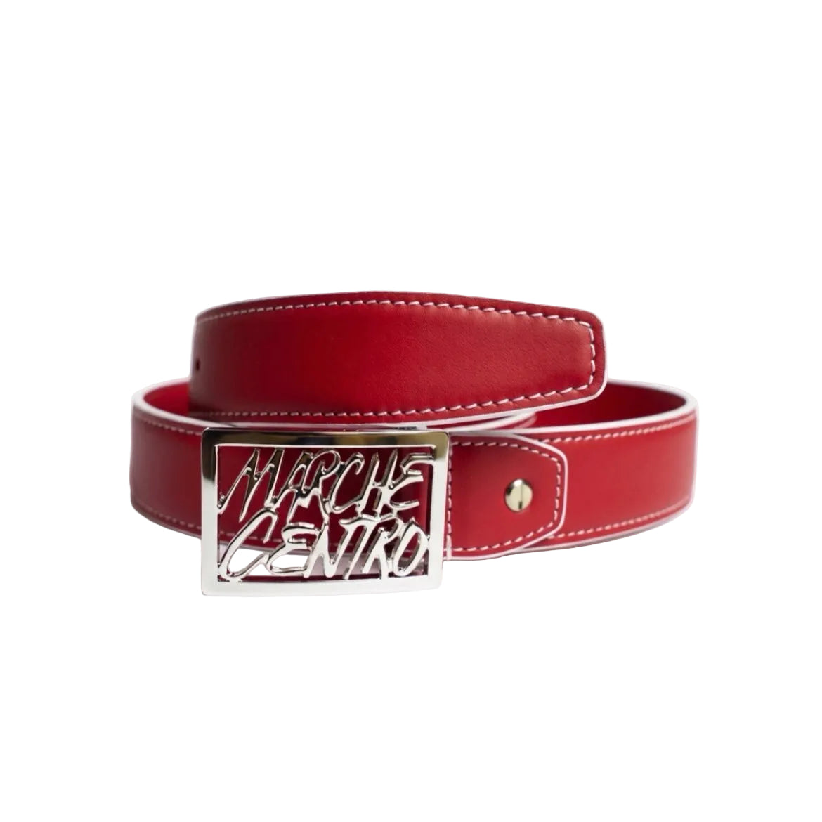 Marche Centro Belt Red