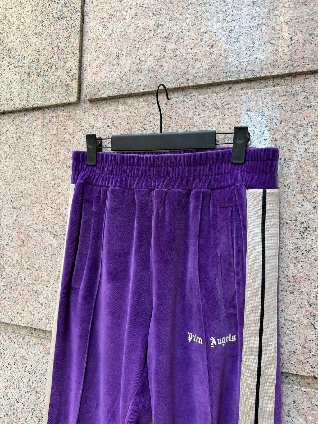 Palm Angels Track Pants Velvet Purple - S (USED)
