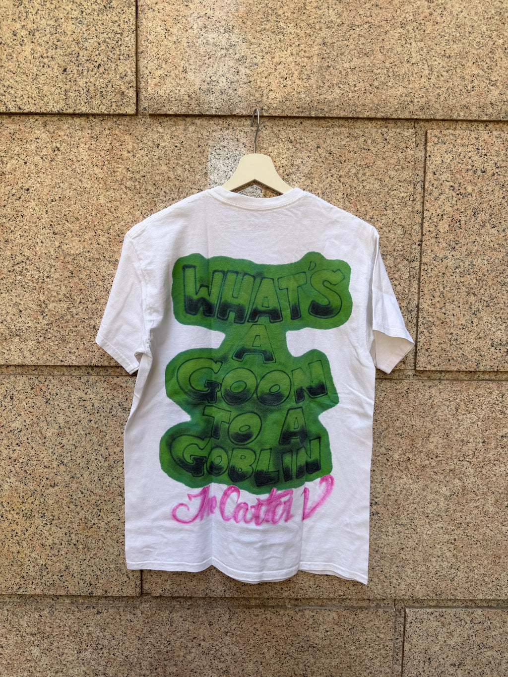 Heron Preston X Lil Wayne Carter V Tee White - M (USED)
