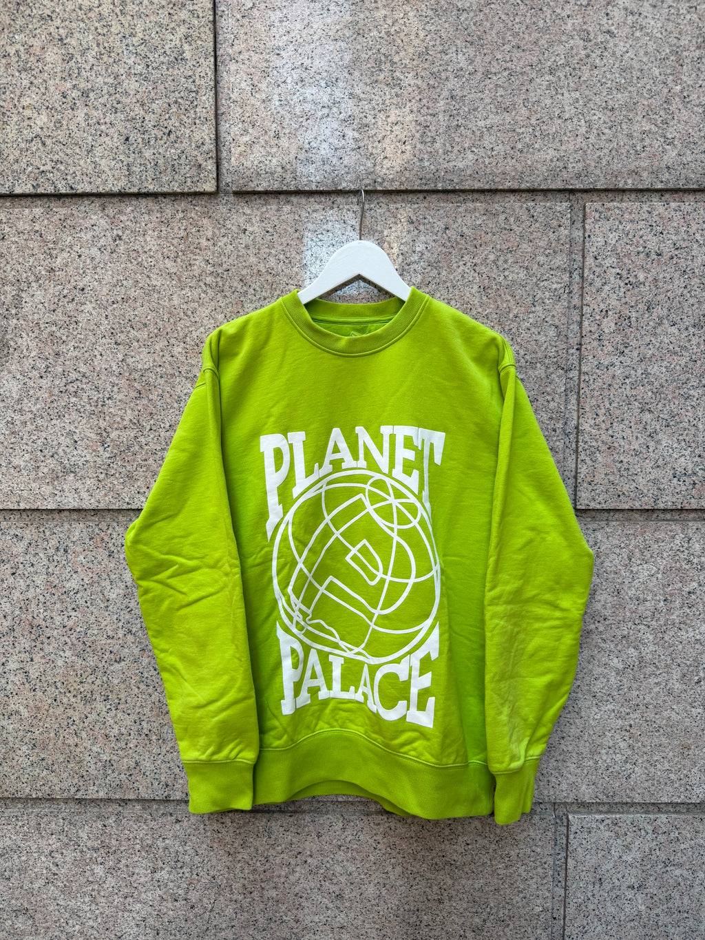 Palace Crewneck Planet Green - L (USED)