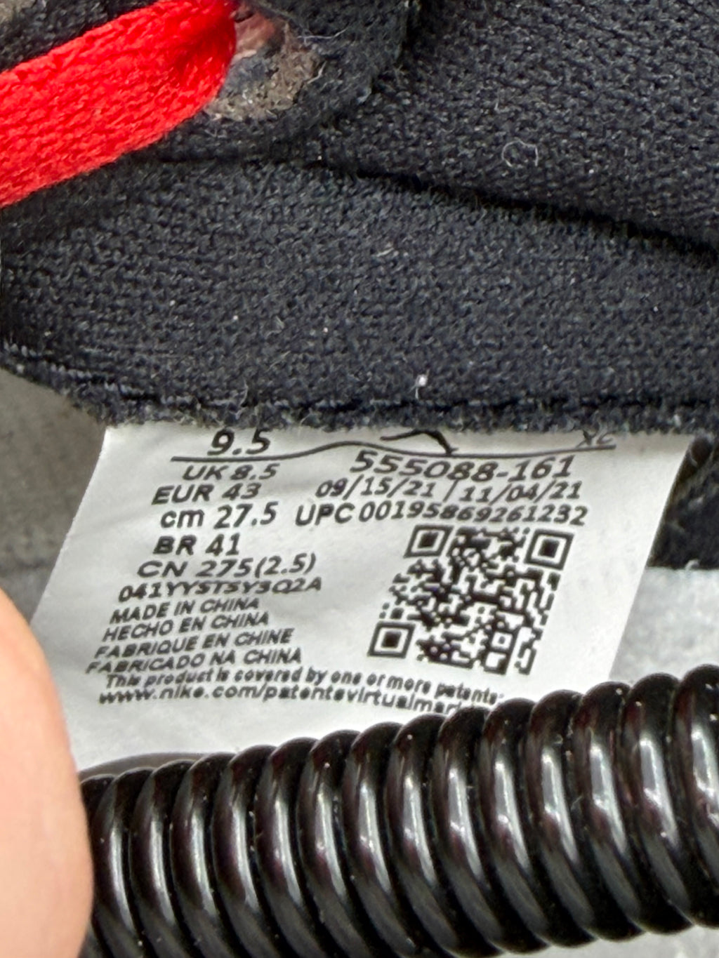 Jordan 1 Retro High OG Heritage - 43Eu (USED)