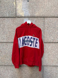 Supreme X Lacoste Hoodie Red  - M (USED)