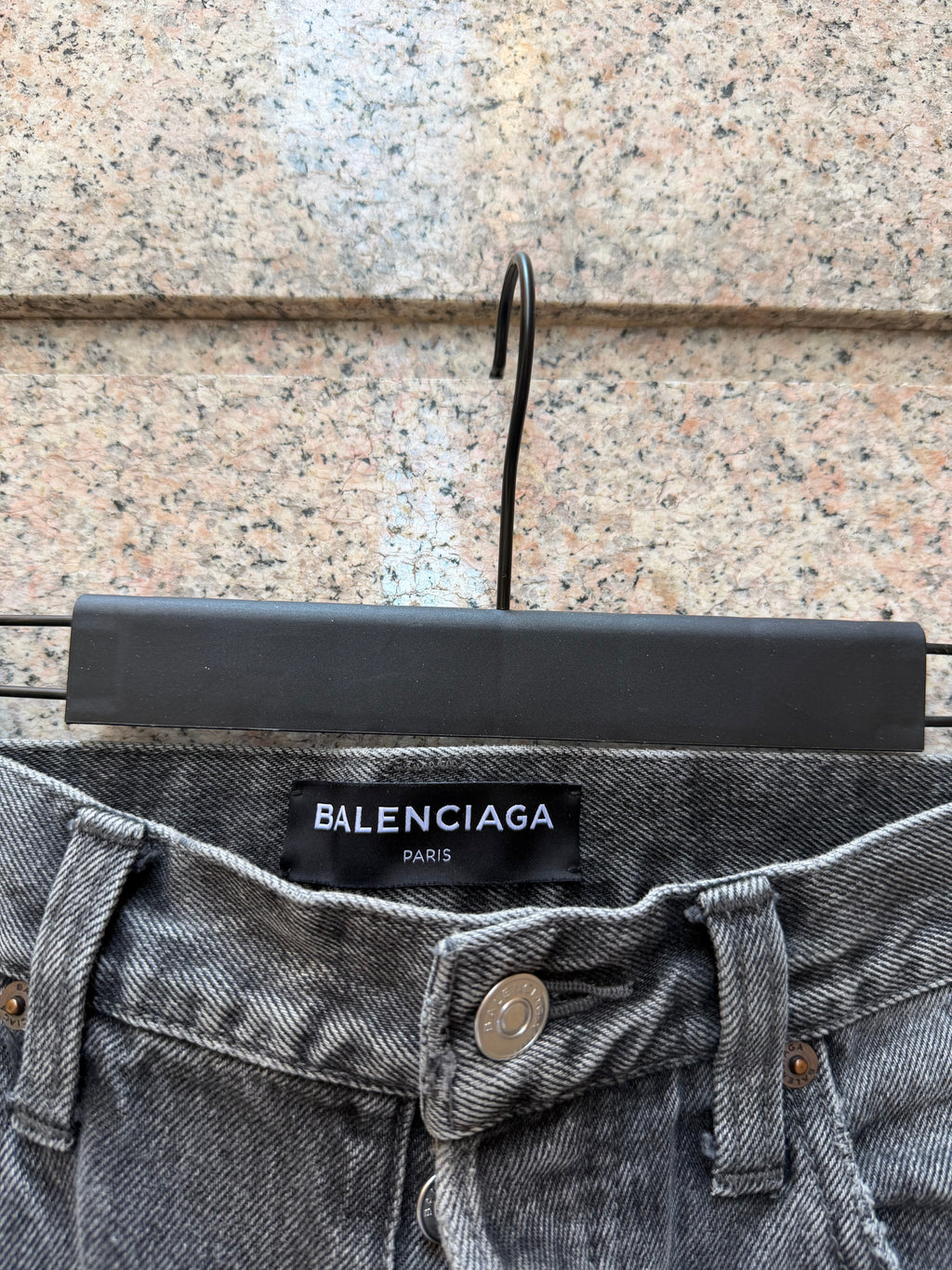 Balenciaga Hybrid Trompe L' Oeil Zip Denim - US30 (USED)