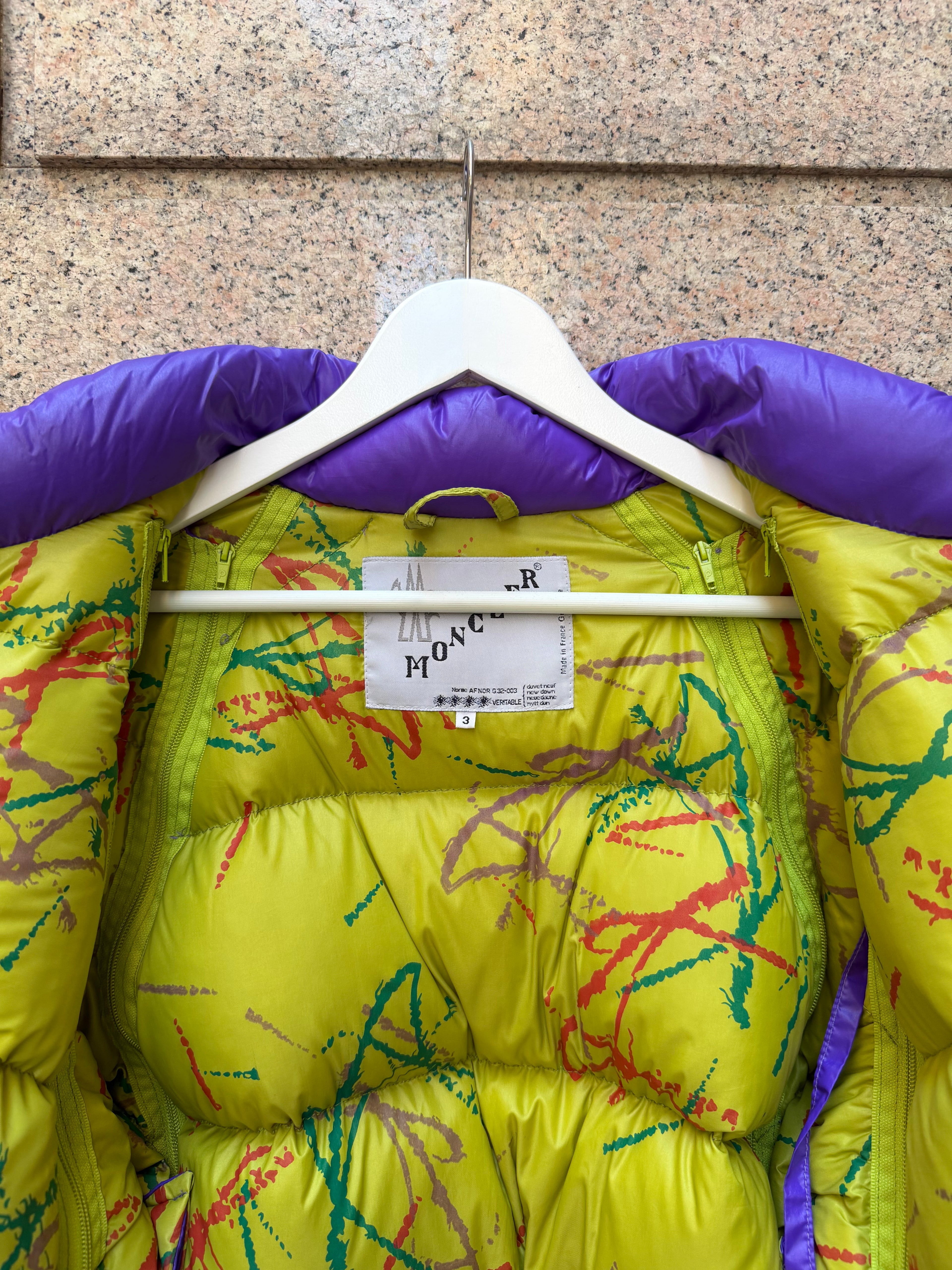 Moncler Grenoble Vintage '80/90 Purple Zip - 3 (L) (USED)
