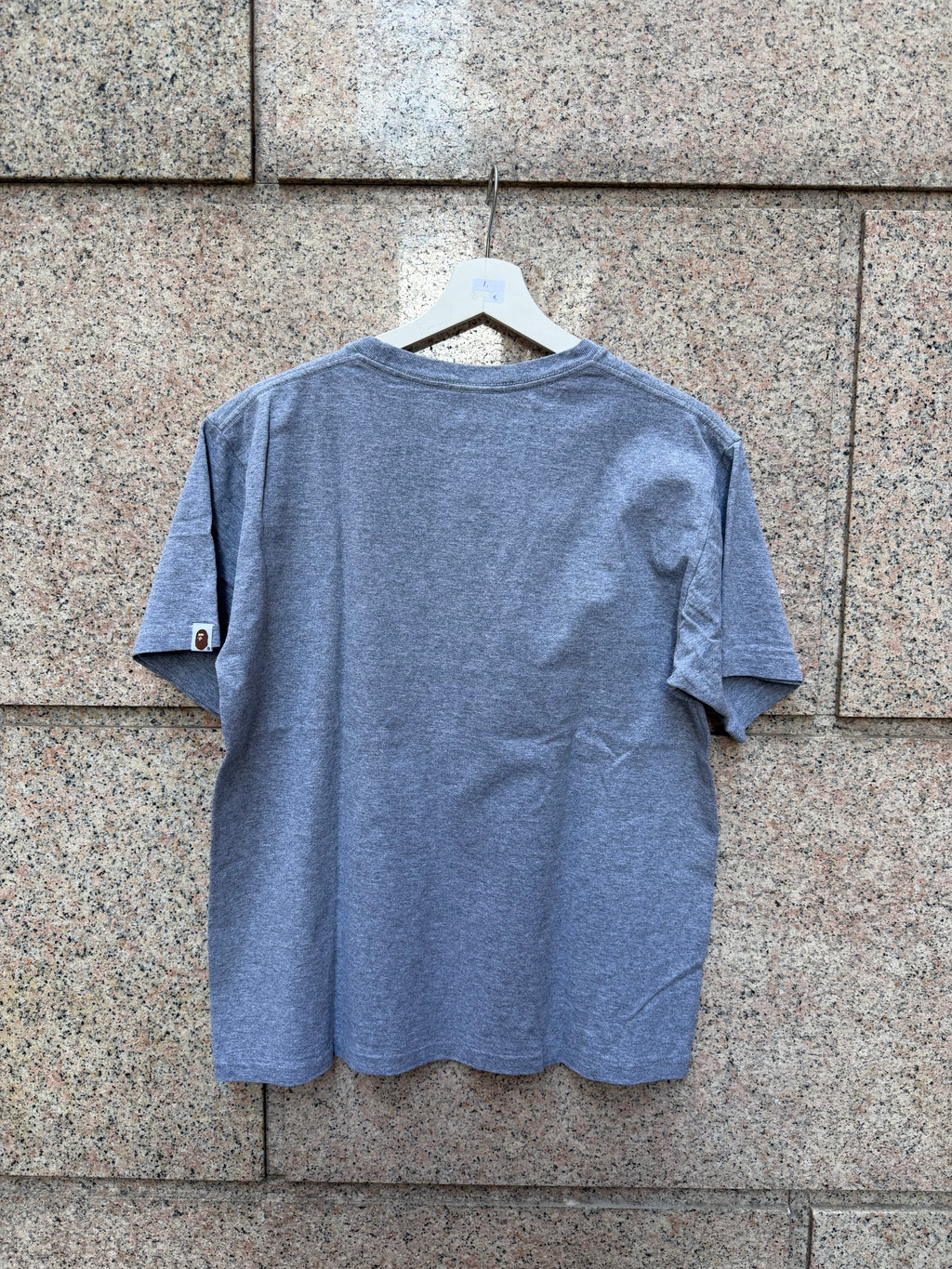 A Bathing Ape Bape Tee Shark Grey Camo - M (USED)
