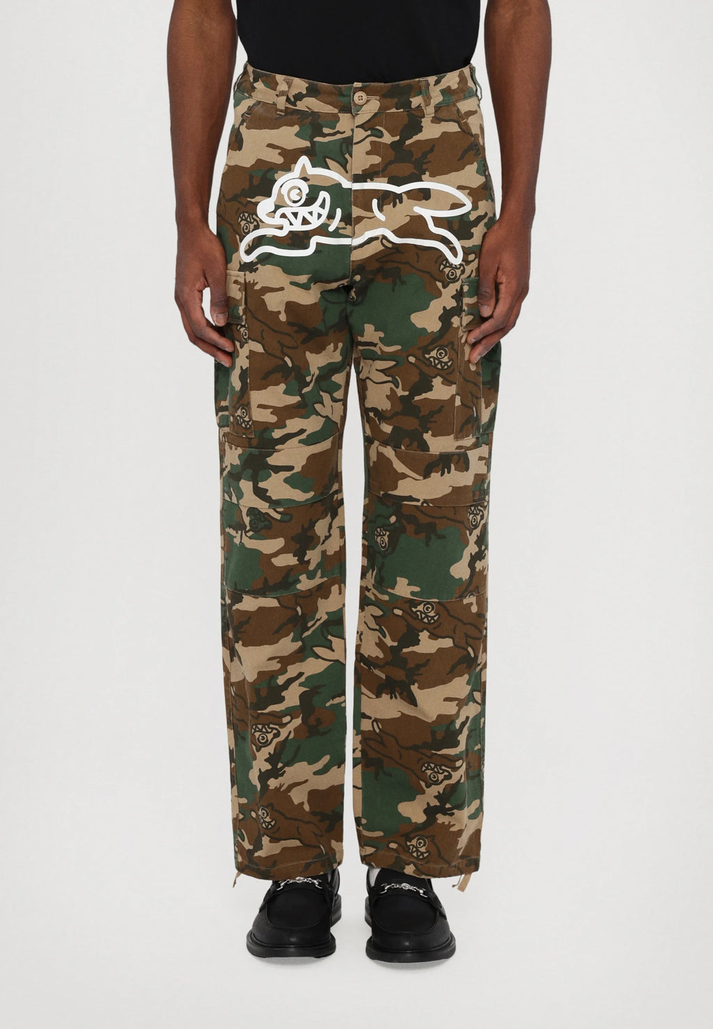 Icecream Running Dog Camo Cargo Pant Camo