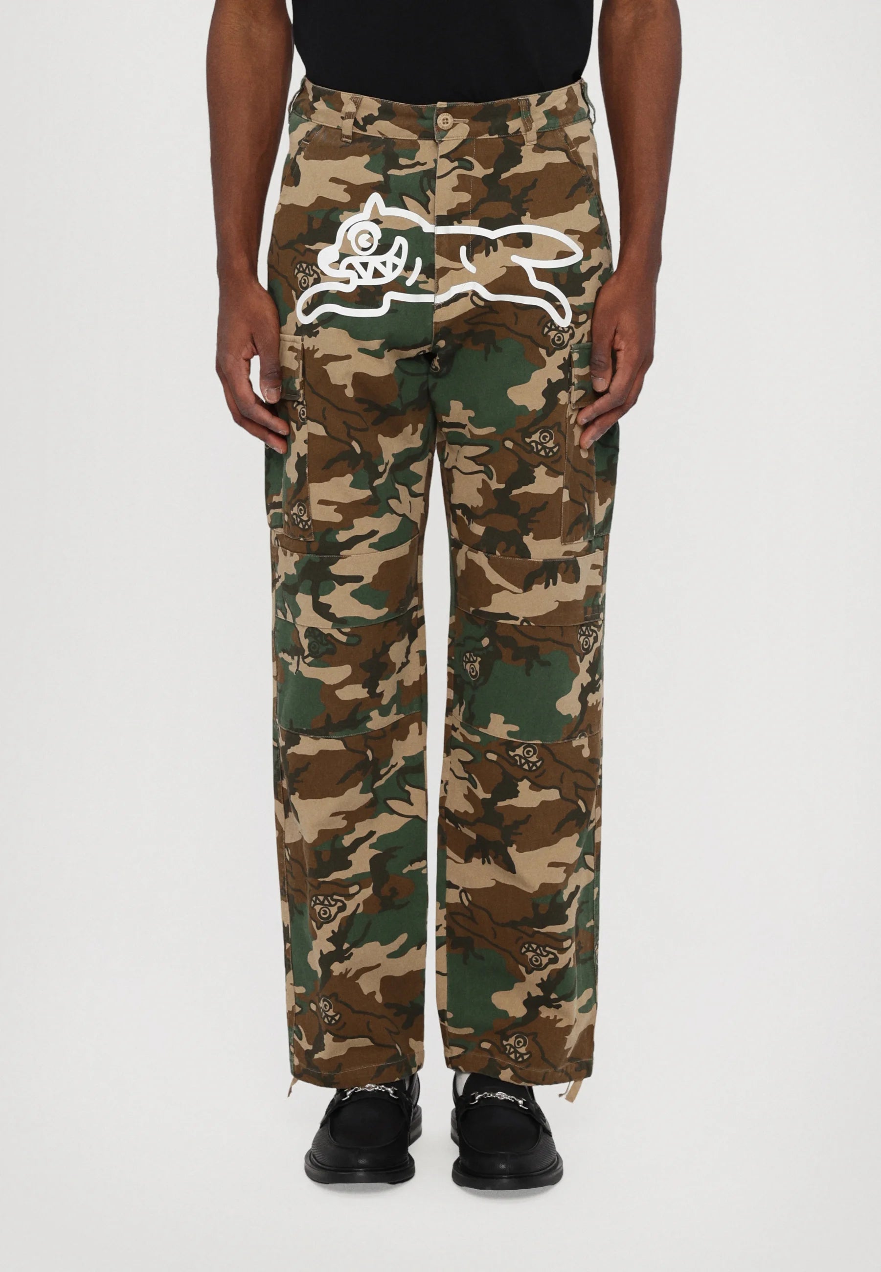 Icecream Running Dog Camo Cargo Pant Camo