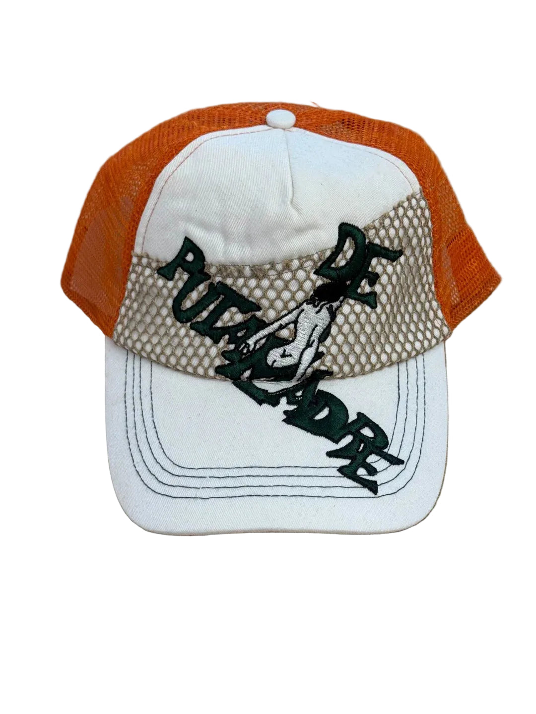 De Puta Madre 69 Cap Strip Orange