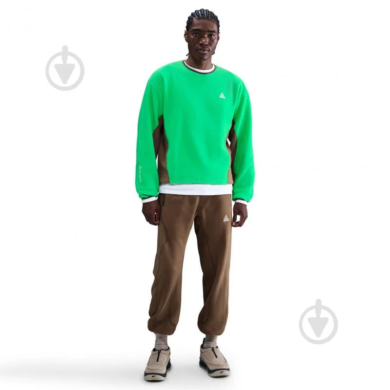 Nike U ACG Wolf Tree Crewneck Pile Green/Brown
