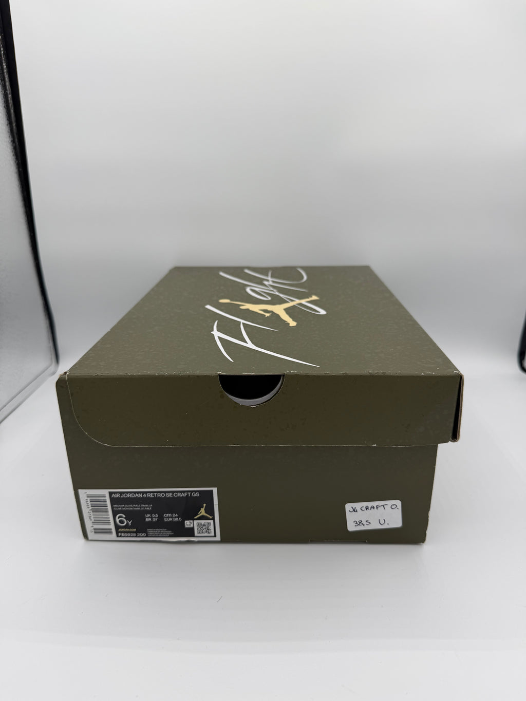 Jordan 4 Craft Olive - 38,5Eu (USED)