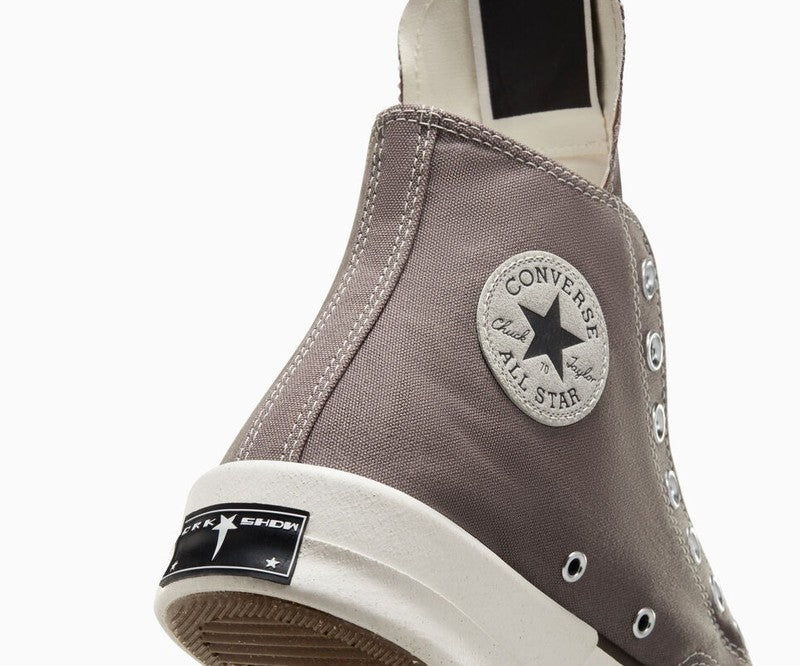 Rick Owens x Converse TURBODRK Chuck 70 Laceless "Iron"