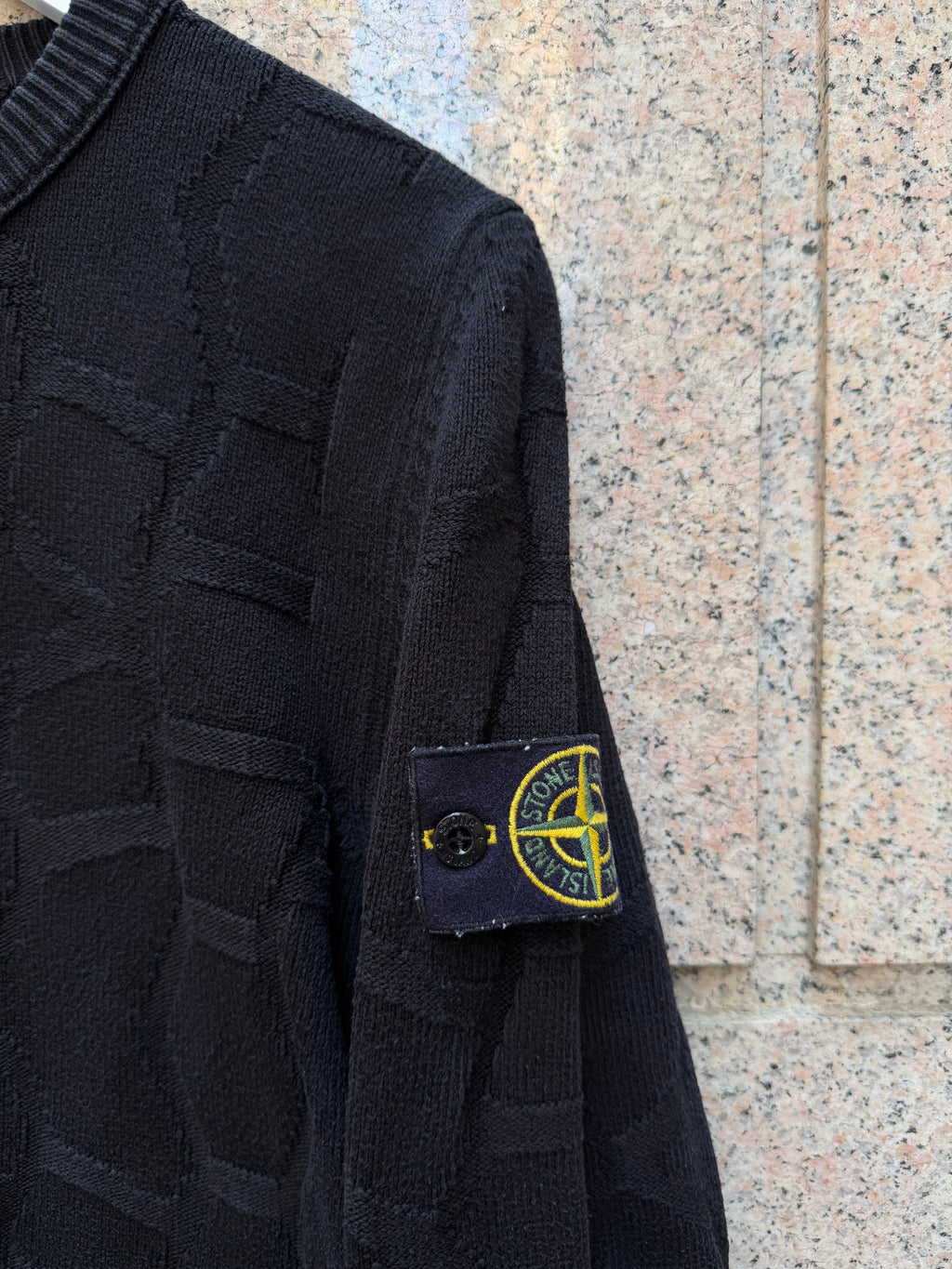 Stone Island Black Knit - S (USED)