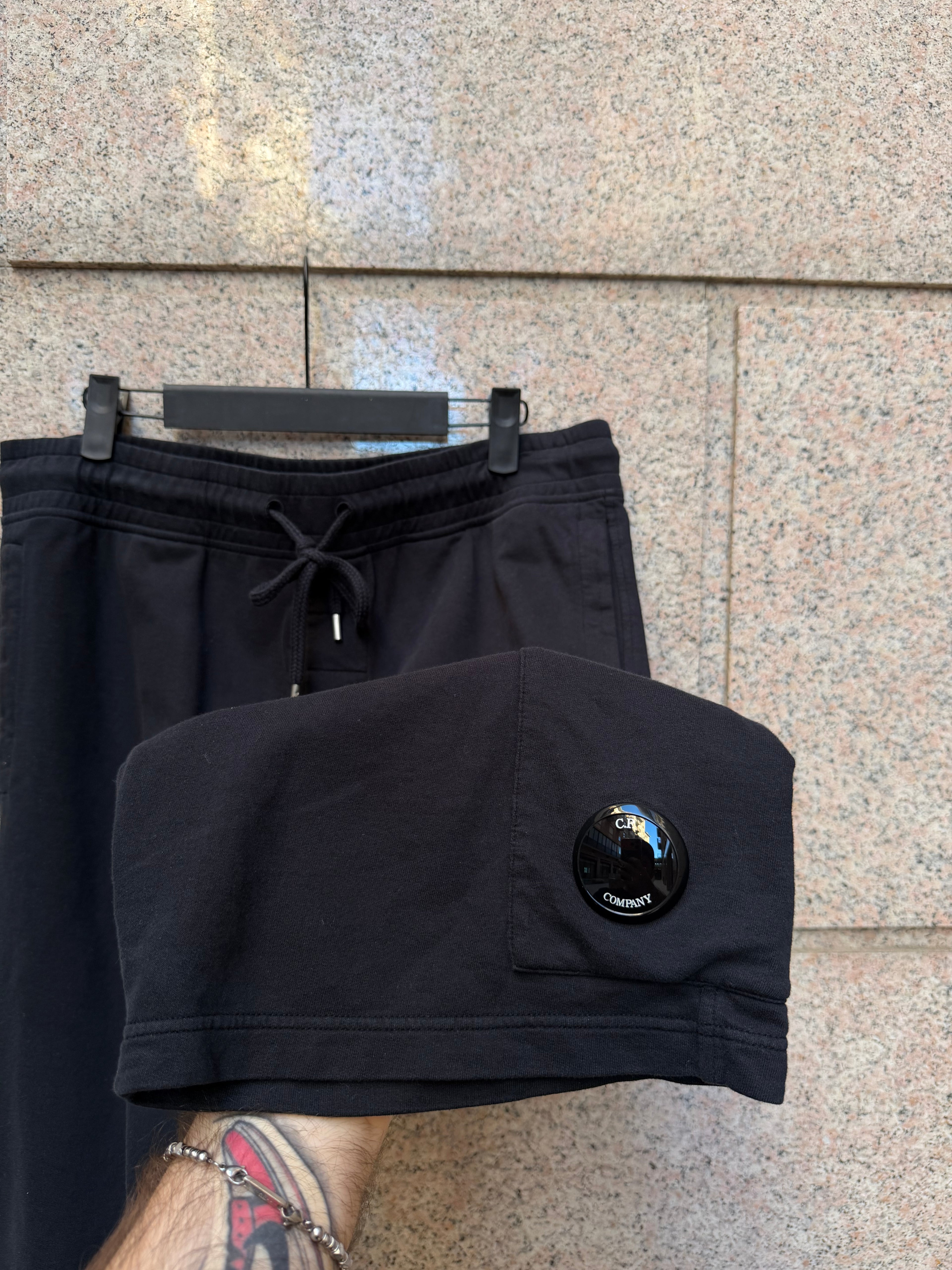 C.P. Company Wool Cargo Shorts Black - L (USED)