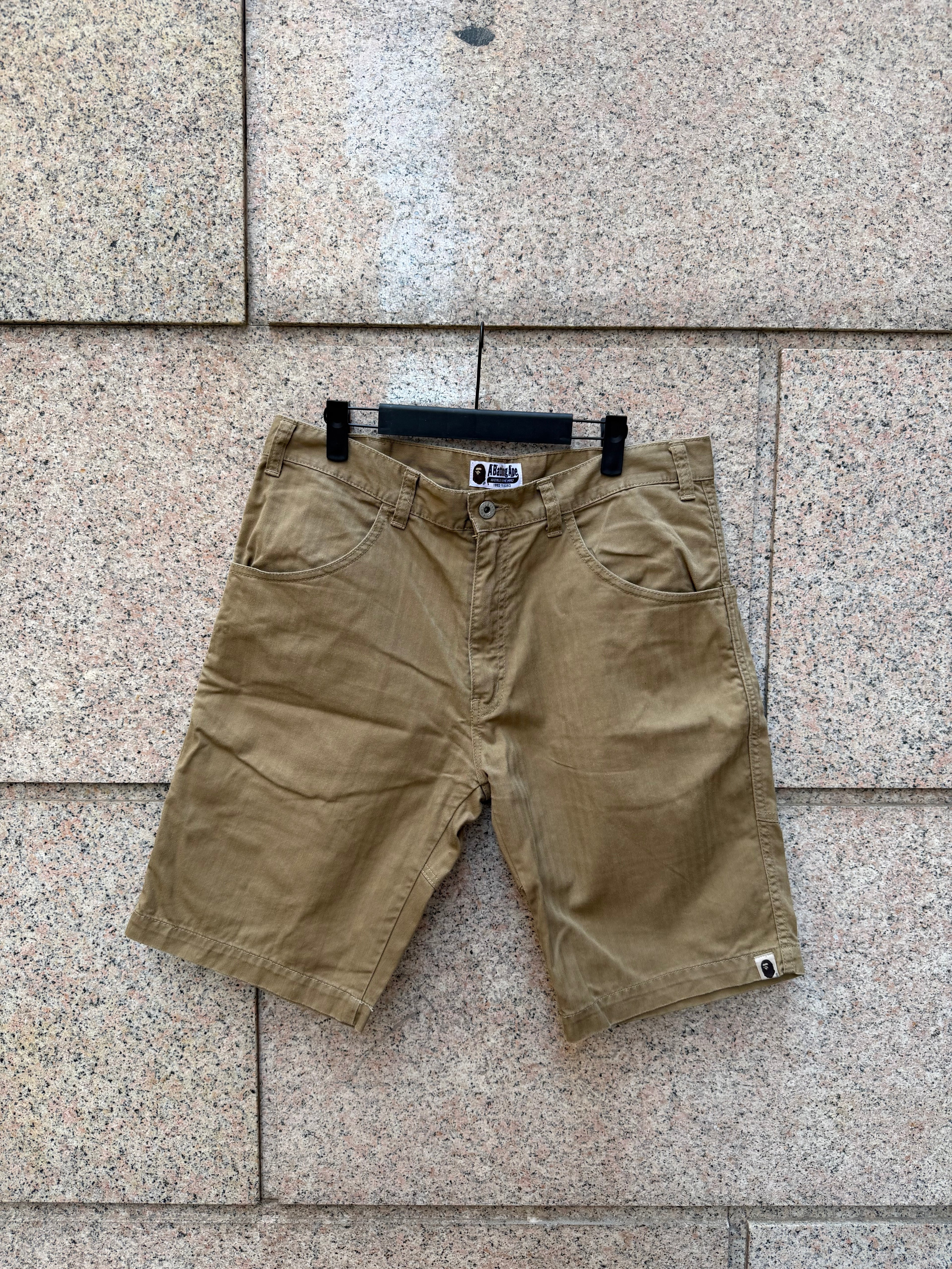A Bathing Ape Bape Short Beige - L (USED)