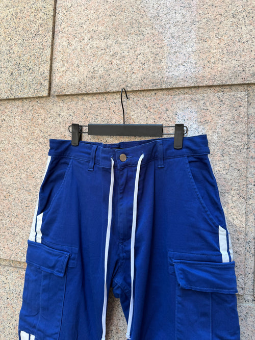 Amiri Cargo Pants Blue/White - 34 (USED)
