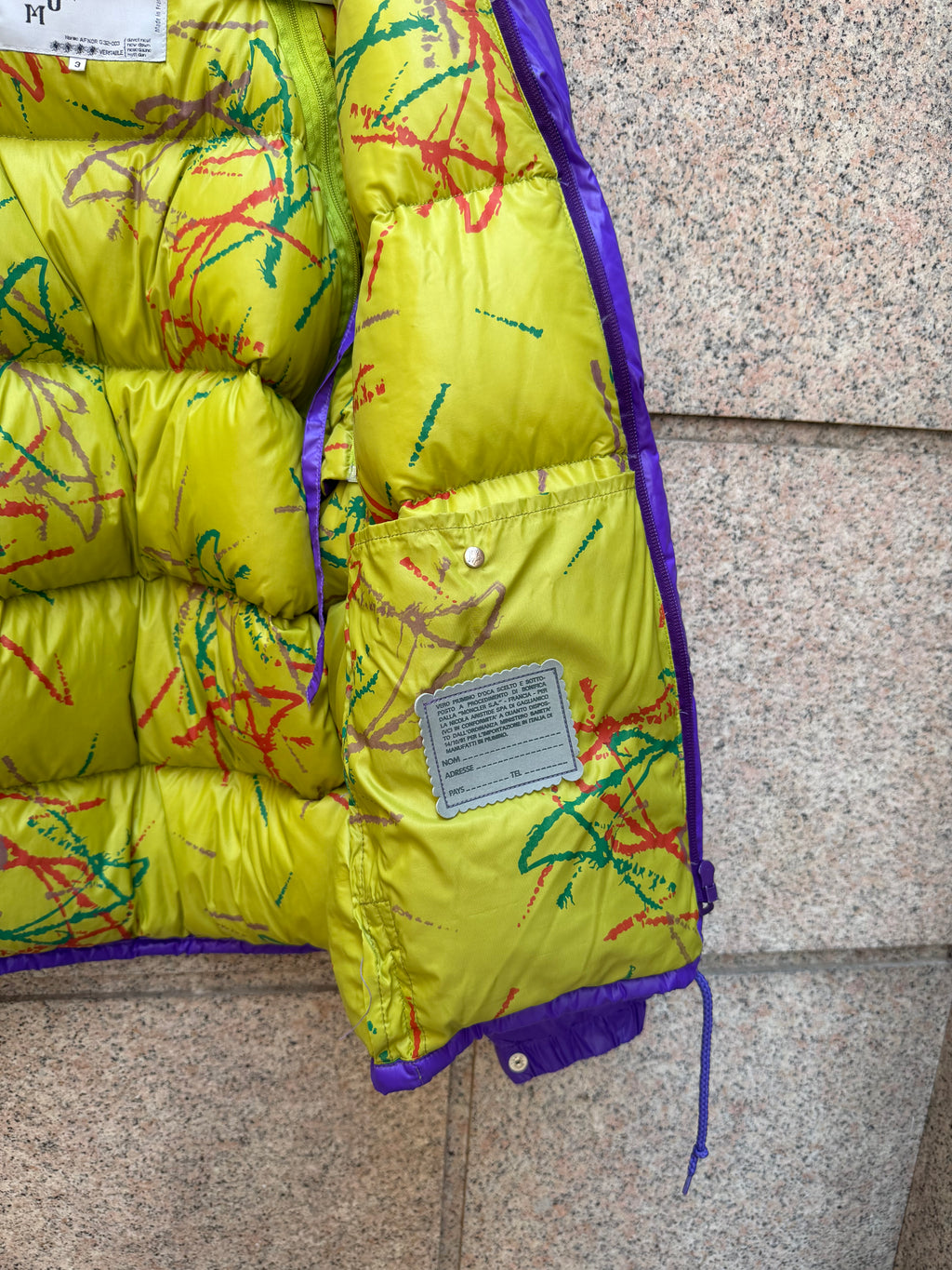 Moncler Grenoble Vintage '80/90 Purple Zip - 3 (L) (USED)