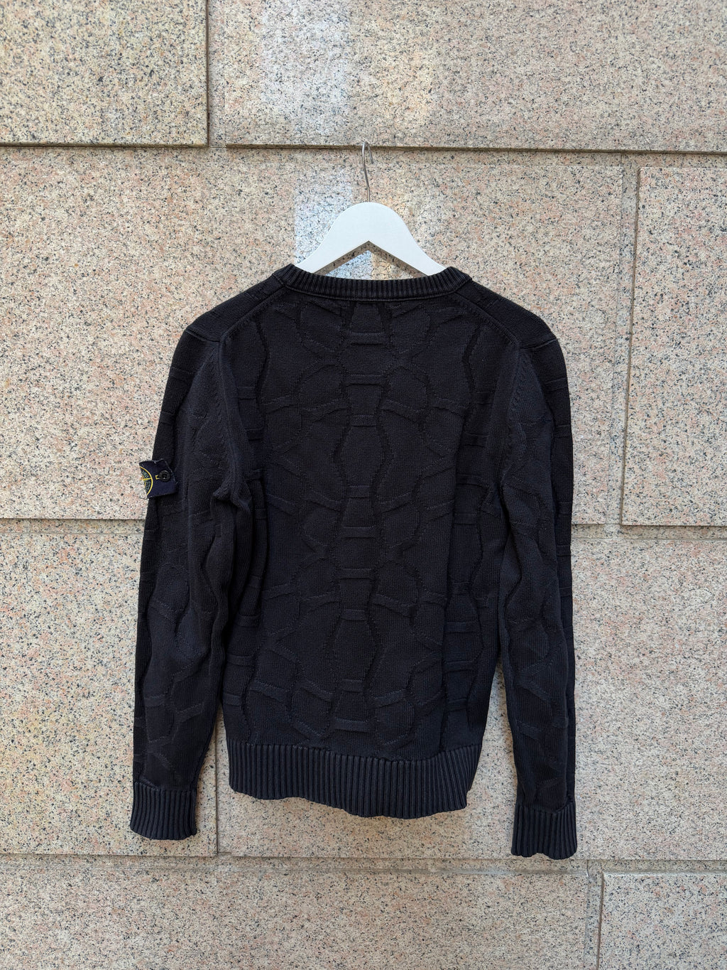 Stone Island Black Knit - S (USED)