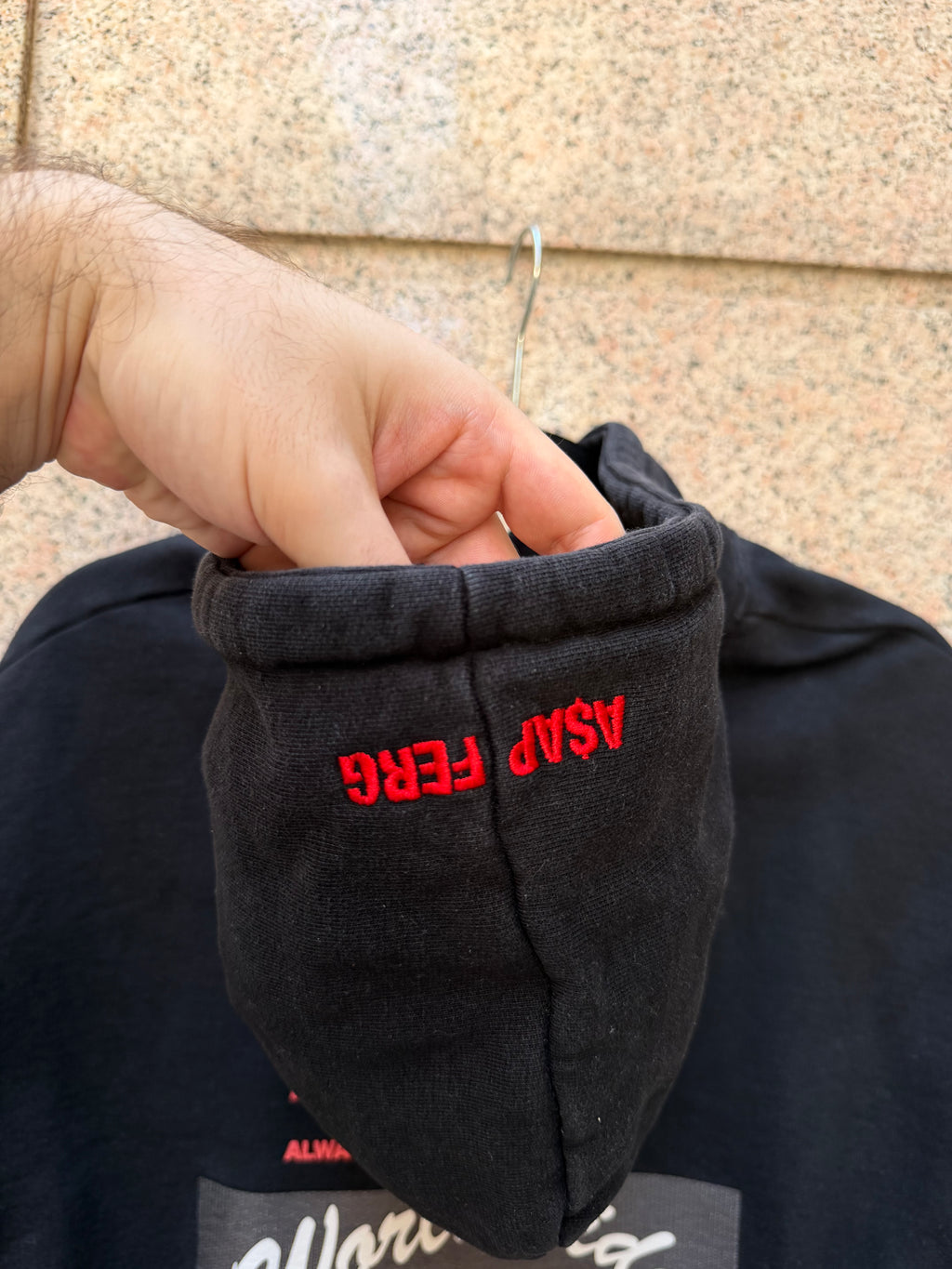Asap Freg X Platformx Hoodie Worldwide Black - M (USED)