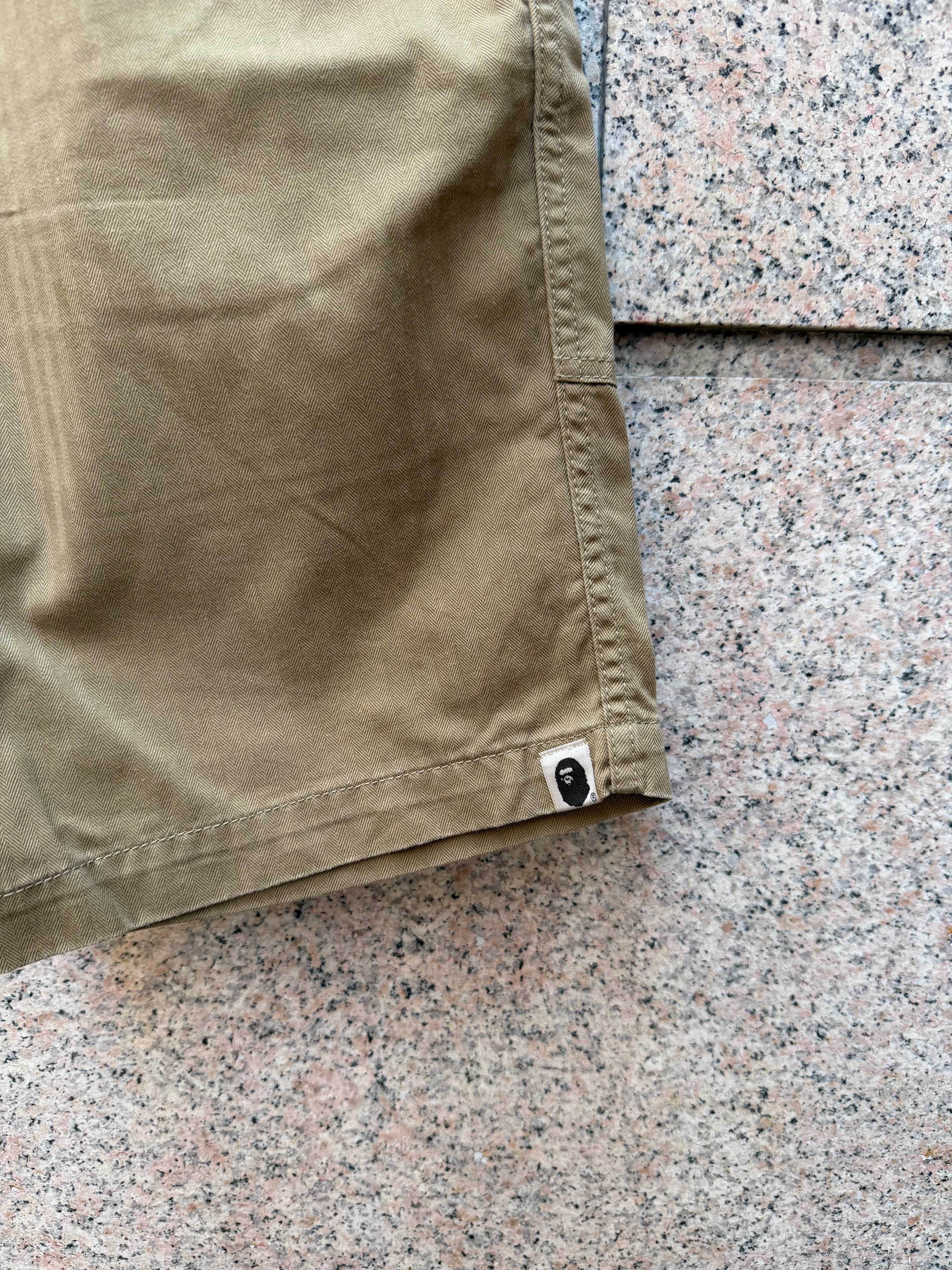 A Bathing Ape Bape Short Beige - L (USED)