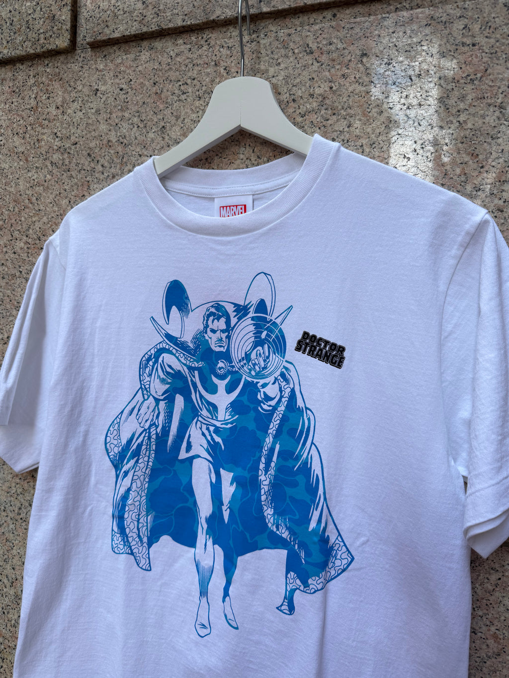 A Bathing Ape Bape X Marvel Doctor Strange Tee White - M (USED)
