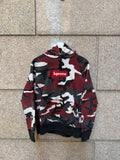 Supreme Hoodie Box Logo Camo Red FW13 - M (USED)