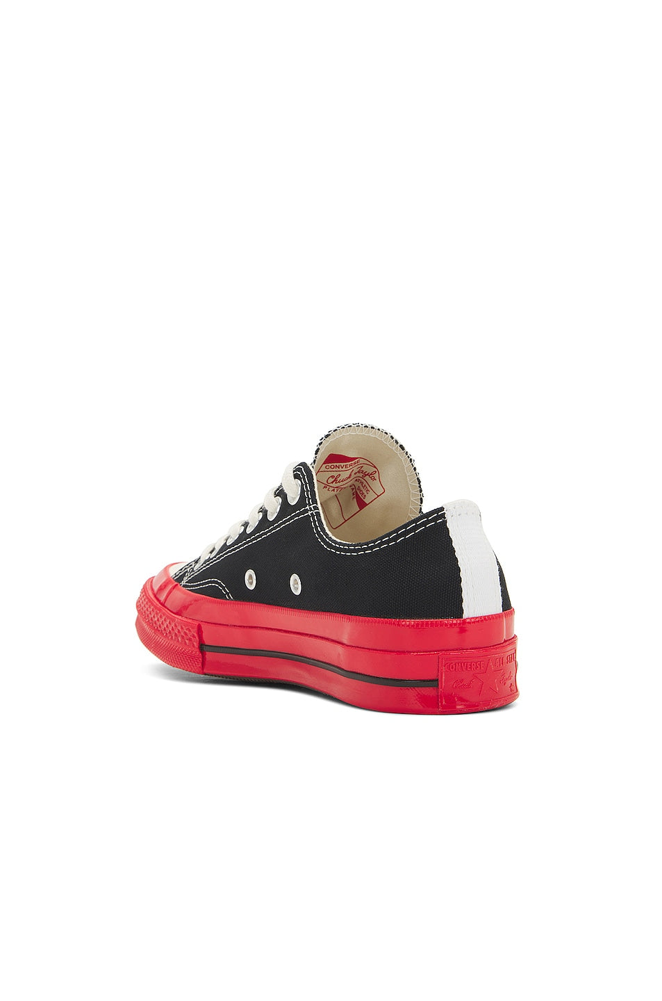 Converse Chuck Taylor All Star 70 Ox Comme des Garçons PLAY Egret Black Red