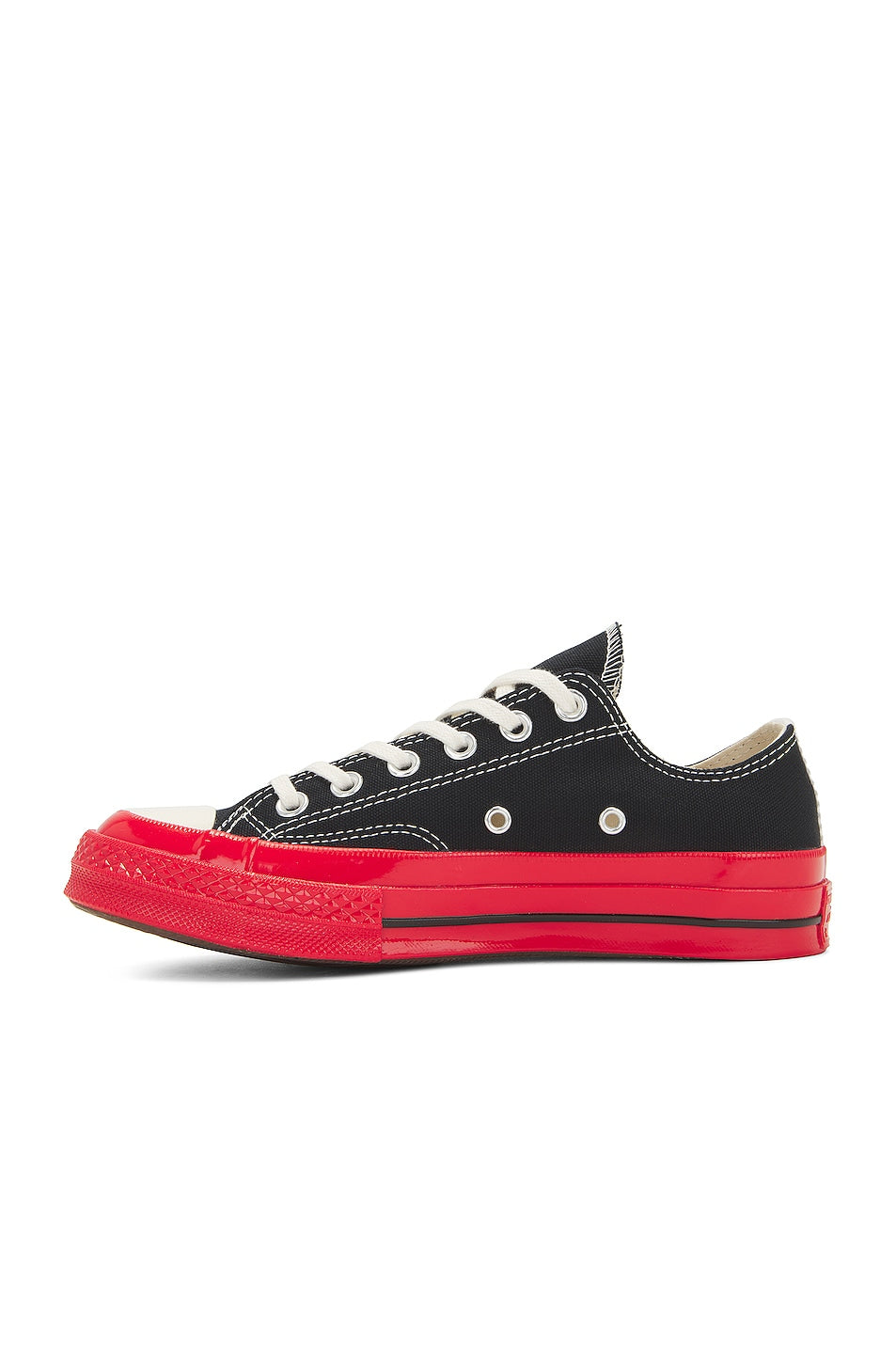 Converse Chuck Taylor All Star 70 Ox Comme des Garçons PLAY Egret Black Red
