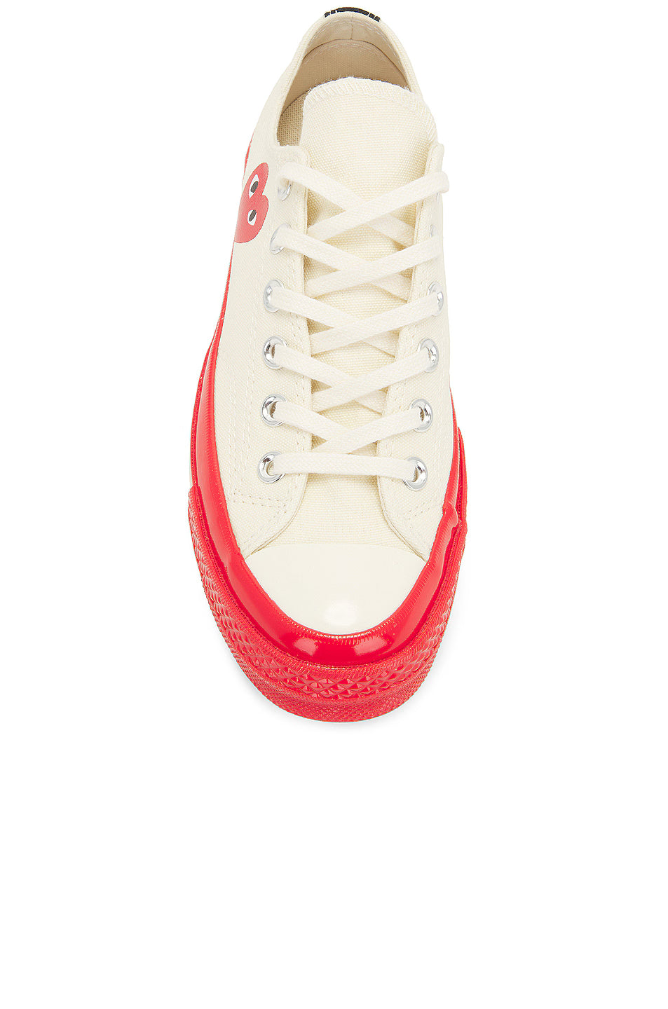 Converse Chuck Taylor All Star 70 Ox Comme des Garçons PLAY Egret White Red