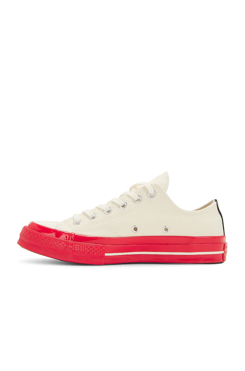 Converse Chuck Taylor All Star 70 Ox Comme des Garçons PLAY Egret White Red