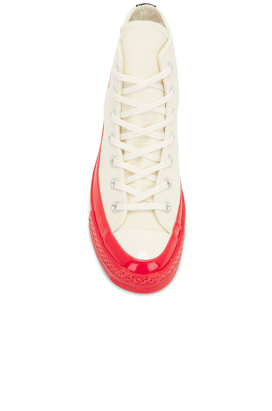 Converse Chuck Taylor All Star 70 Hi Comme des Garçons PLAY Egret Red