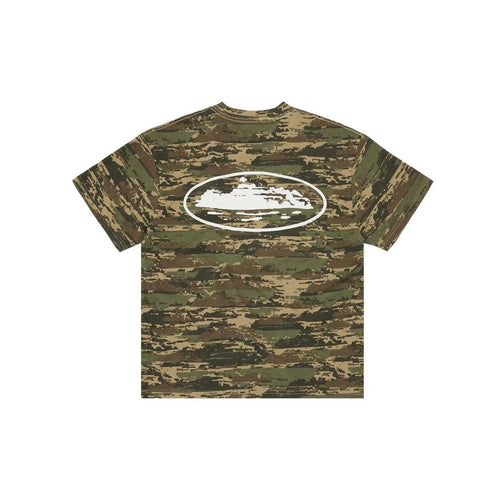 Corteiz Island Puff Print Tee Digi Camo