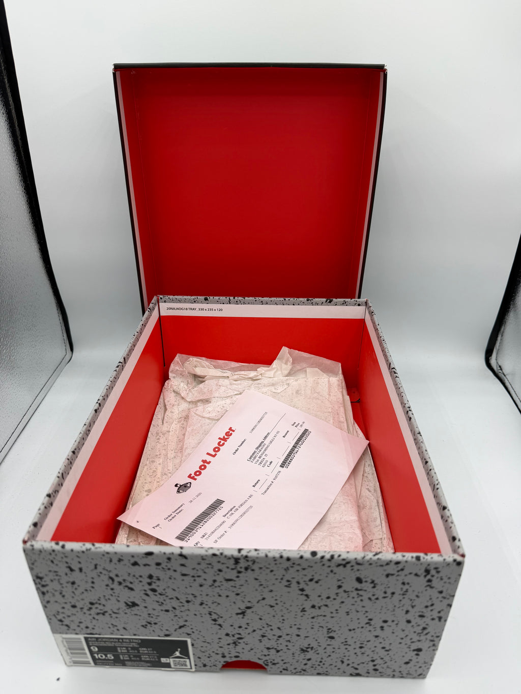 Jordan 4 Fire Red - 42,5Eu (USED)
