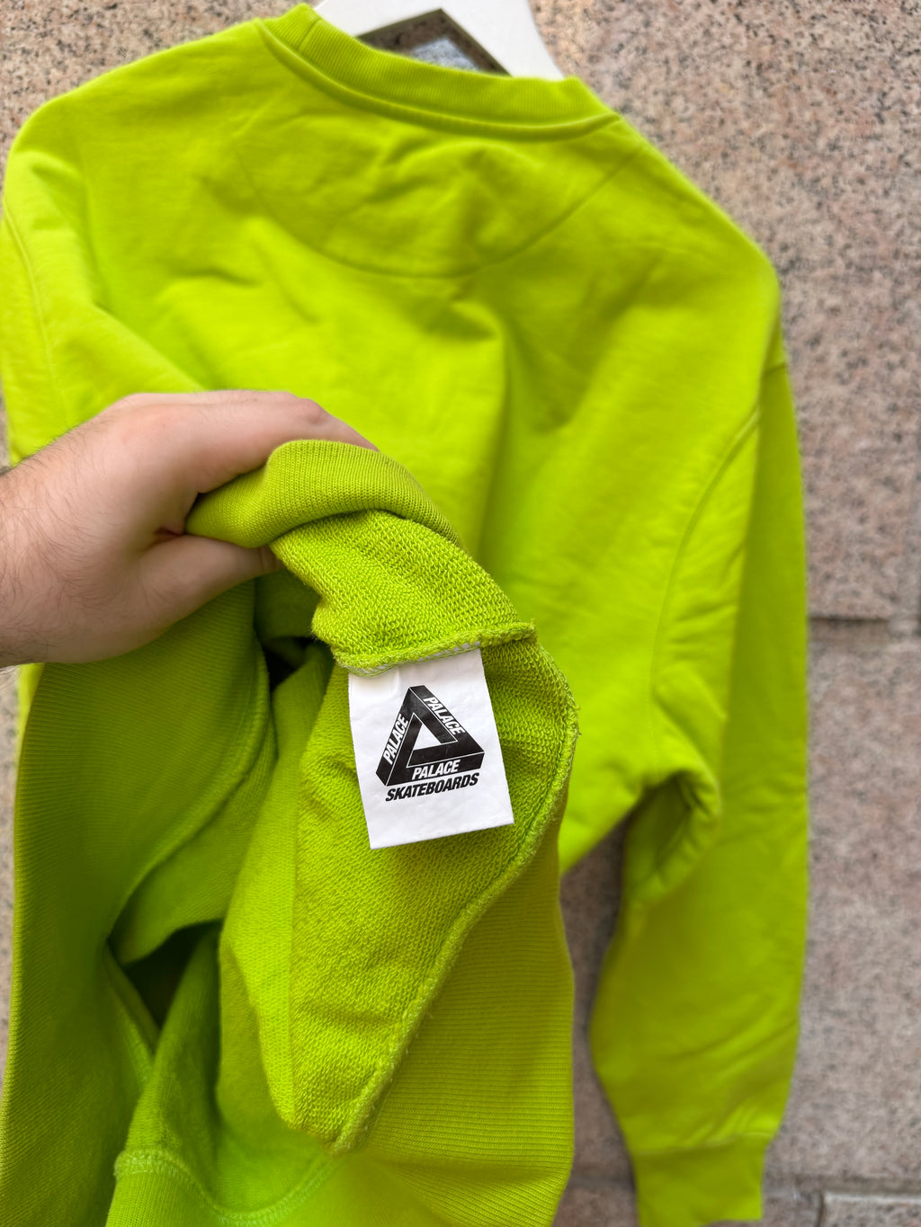 Palace Crewneck Planet Green - L (USED)