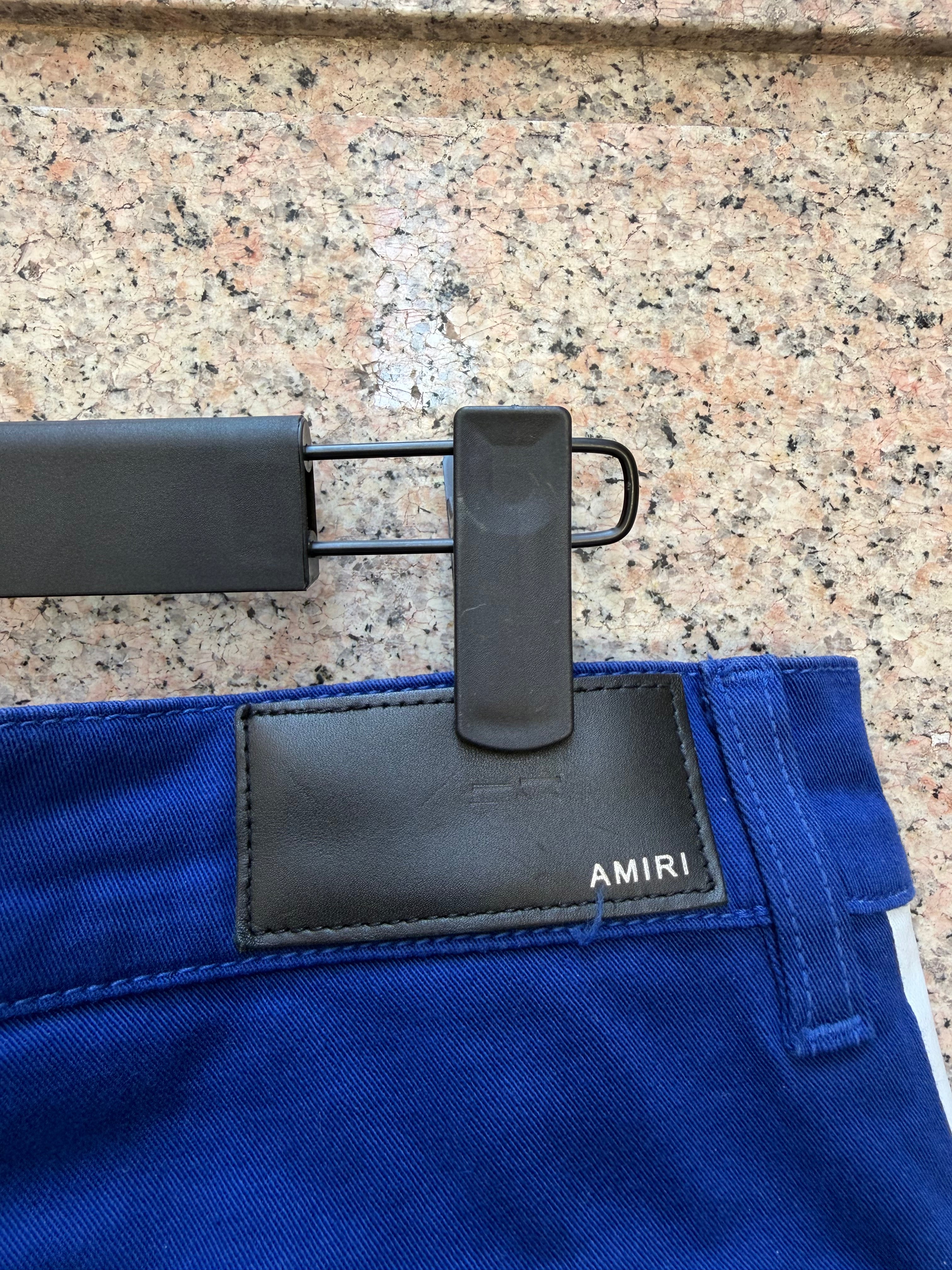 Amiri Cargo Pants Blue/White - 34 (USED)