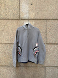 A Bathing Ape Bape Camo Hoodie Blue Grey Shark - M (USED)