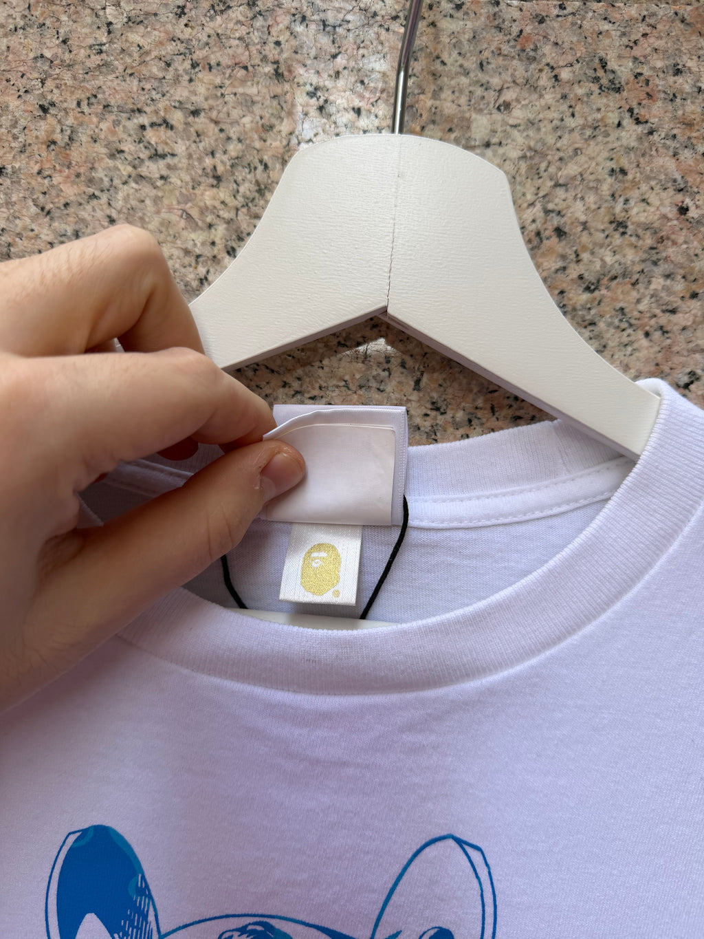 A Bathing Ape Bape X Marvel Doctor Strange Tee White - M (USED)