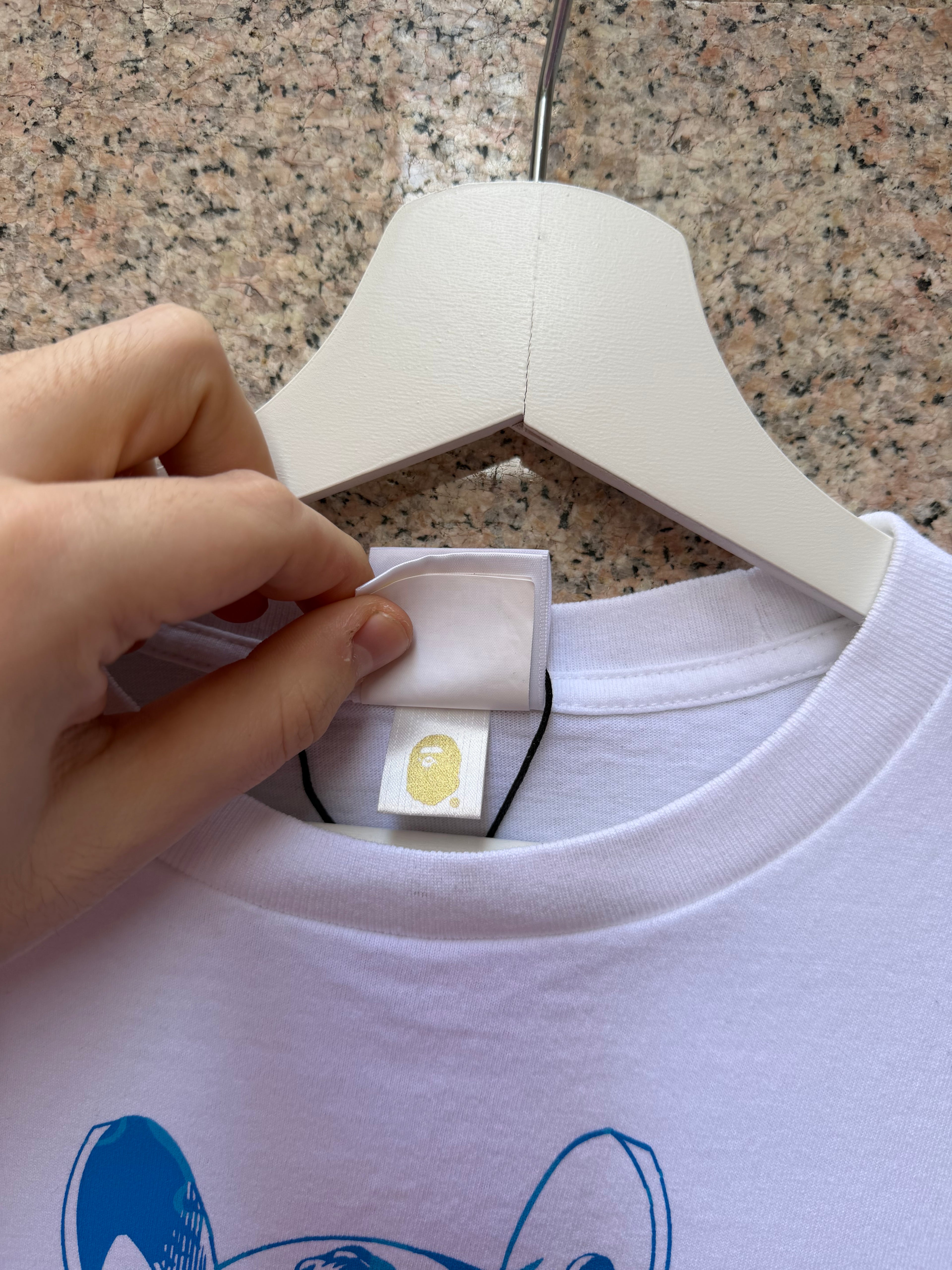 A Bathing Ape Bape X Marvel Doctor Strange Tee White - M (USED)
