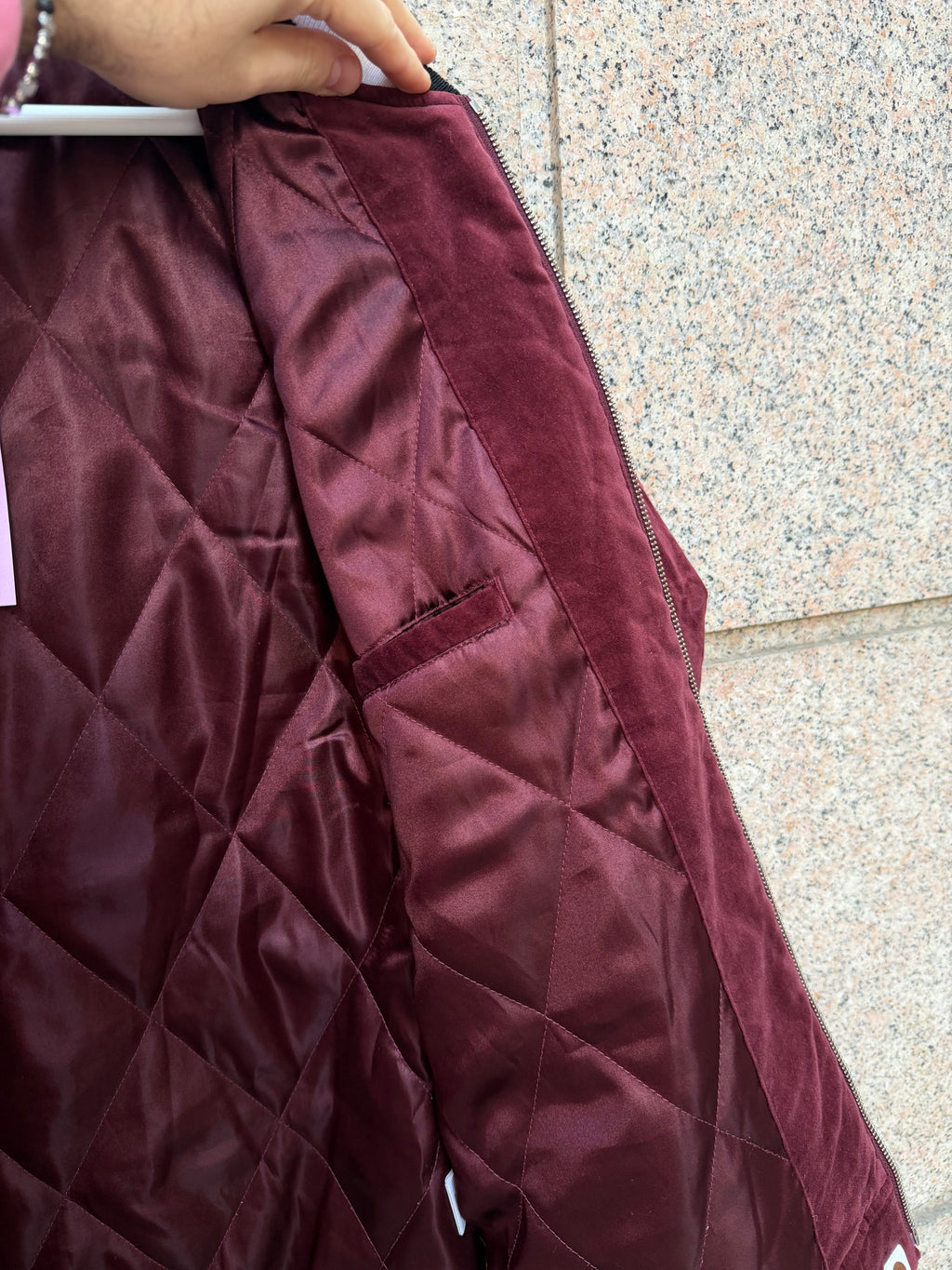 A Bathing Ape Bape Varsity Bomber Jacket - L (USED)