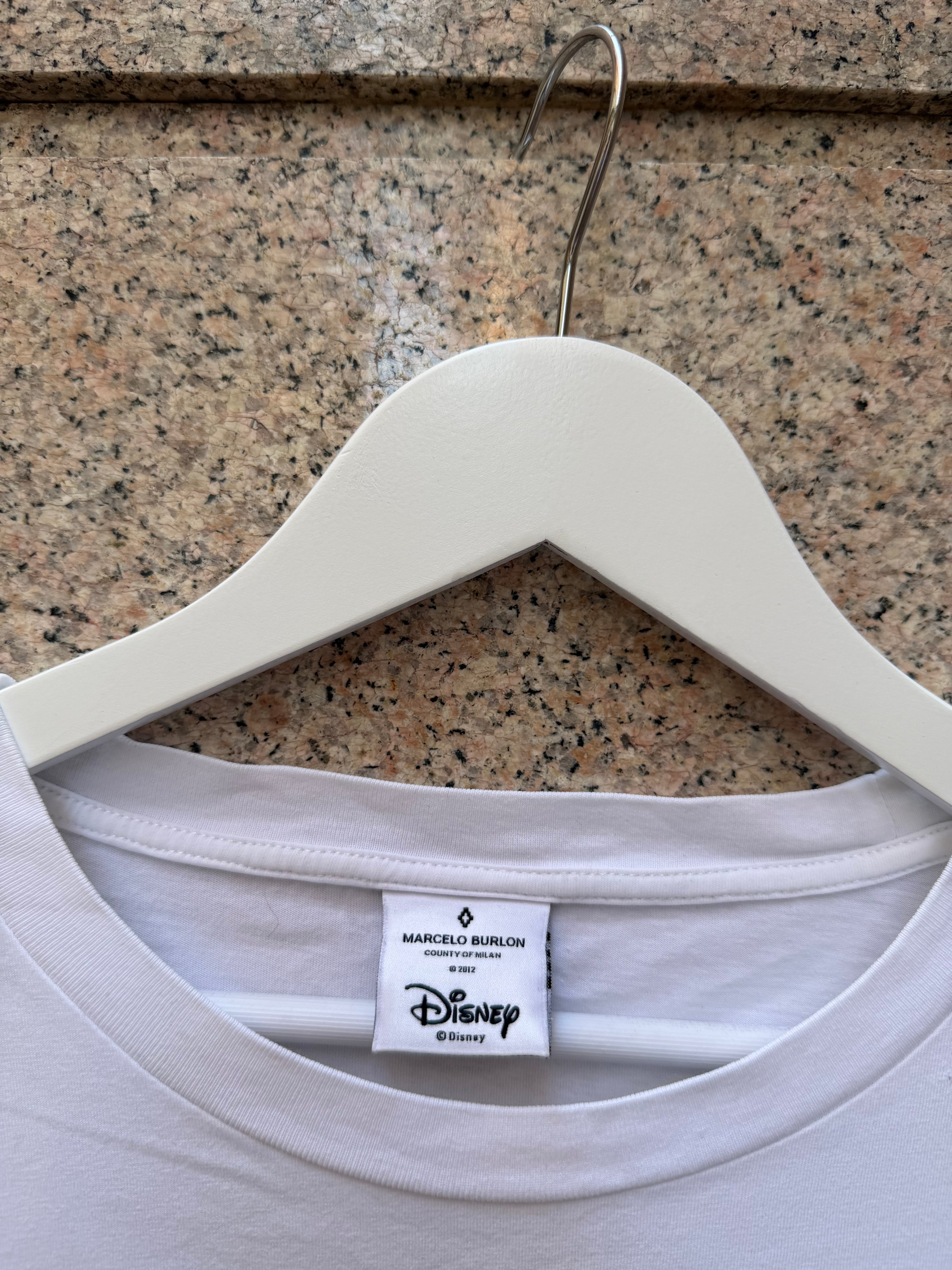Marcelo Burlon X Disney White T-Shirt - M (USED)