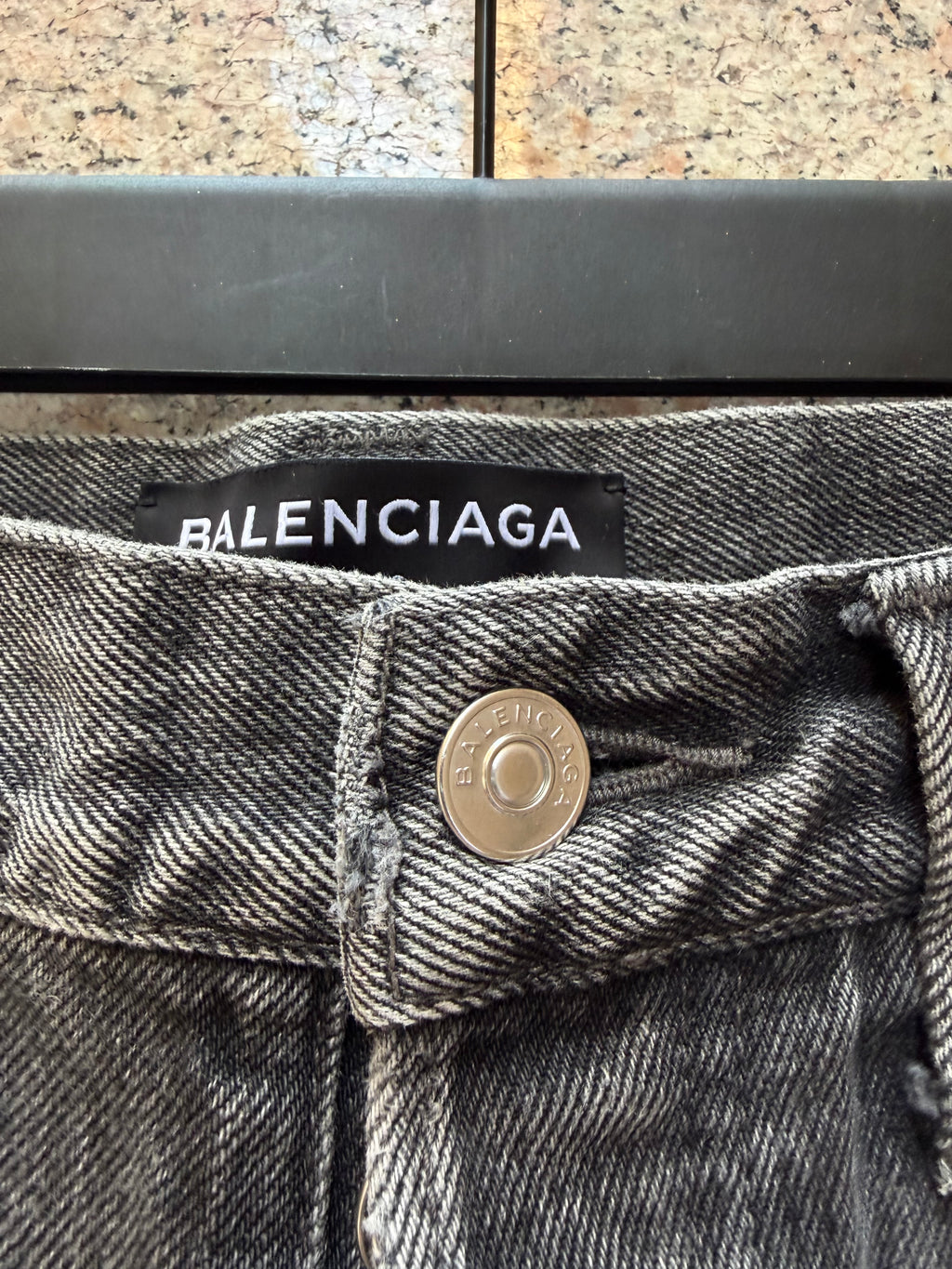 Balenciaga Hybrid Trompe L' Oeil Zip Denim - US30 (USED)