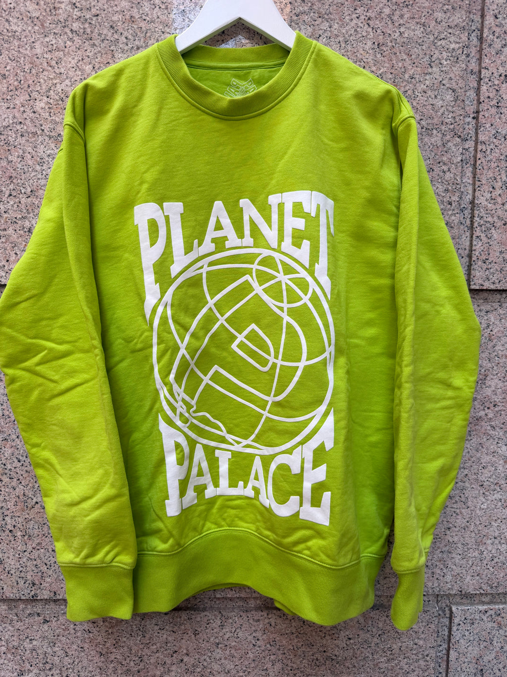 Palace Crewneck Planet Green - L (USED)