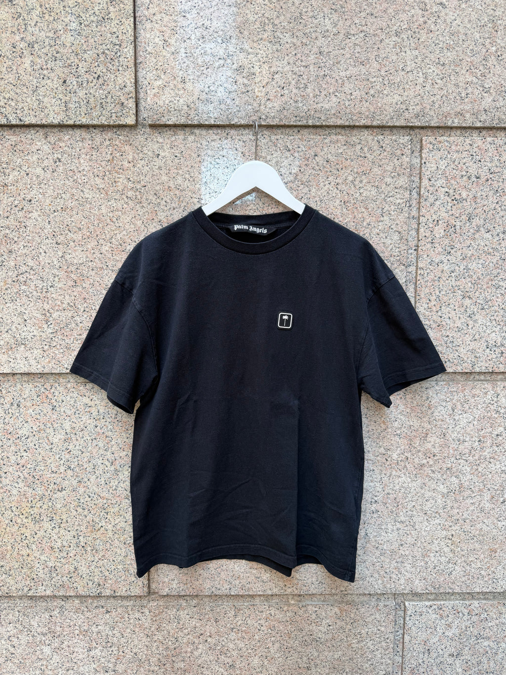 Palm Angels Black Mini Patch T-Shirt - M (USED)