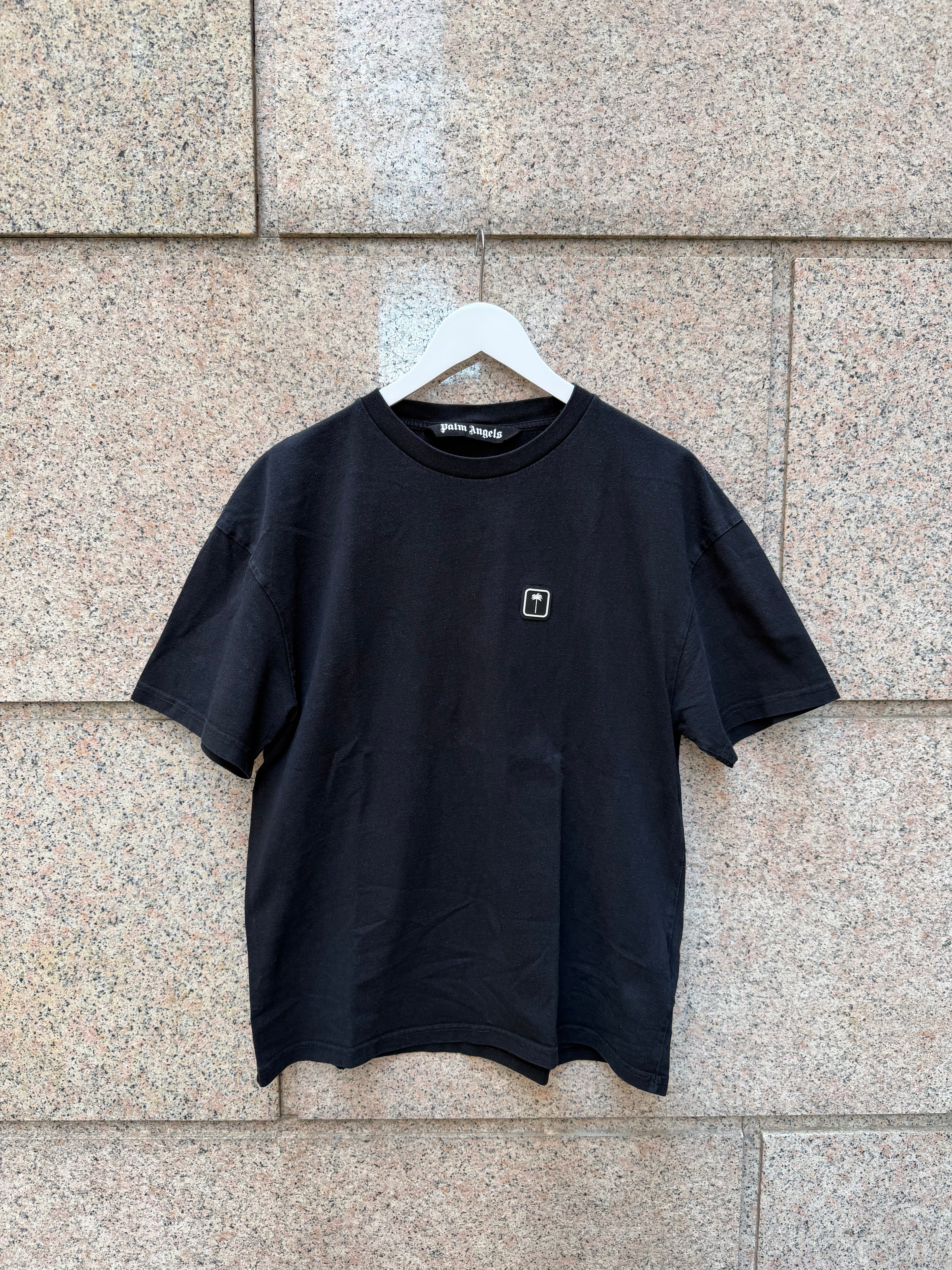 Palm Angels Black Mini Patch T-Shirt - M (USED)
